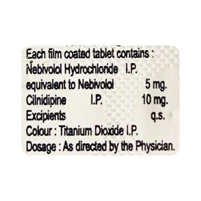 Cilnipres N Tablet 10'S - Hypertension-Cal