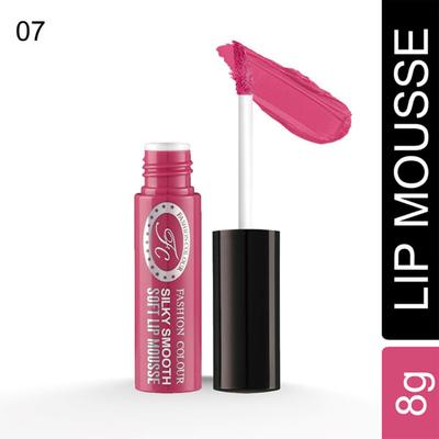 Fashion Colour Soft Lip Mousse, 7 Obsessed Rose 8 gm - Lipsticks
