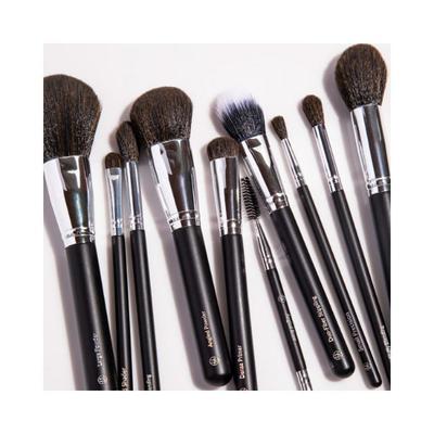 bh cosmetics Ultimate Essentials 10 Piece Face and Eye Brush Set with Bag 1's - Lens Solution & Accessories