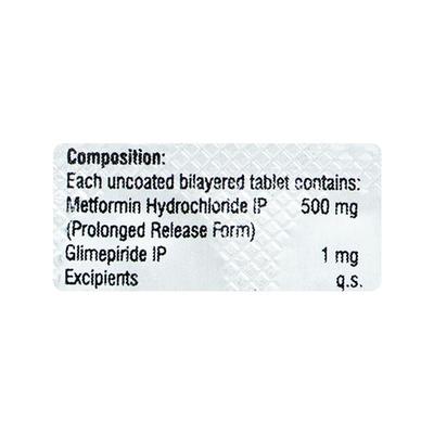 G Forlin 1/500mg Tablet 10'S - Diabetes-Ant
