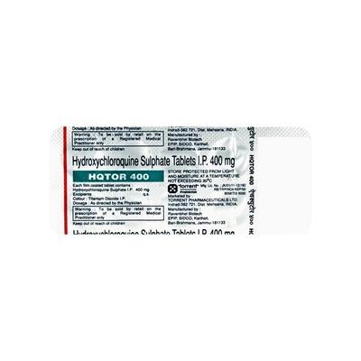 Hqtor 400mg Tablet 10'S - Malarial