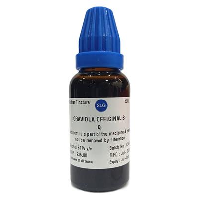 St. George's Graviola Officinalis Mother Tincture Q 30 ml - Mother Tincture