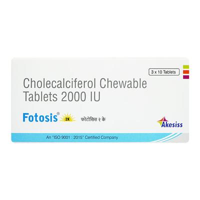 FOTOSIS 2k Chewable Tablet 10's - Supplements-Vam