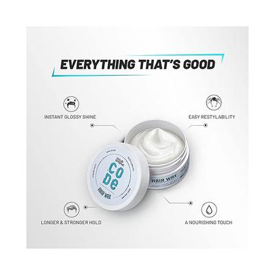 Wild Stone Code Hair Wax 75gm - Hair Gels & Waxes