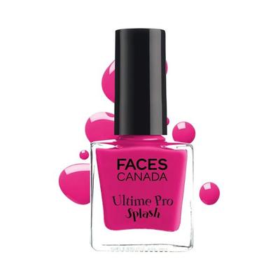 Faces Canada Ultime Pro Splash Nail Enamel Pink Flemenco 21 8 ml - Nail Polish