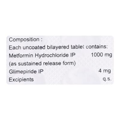 Glimisave M4 Forte Tablet 15'S - Diabetes-Ant