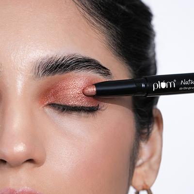 Plum Naturstudio On-The-Go Eyeshadow Stick Water Proof and Crease-Proof Metallic Finish 122 Starry Eyed 1.2 gm - Eyeshadow, Bases & Primers