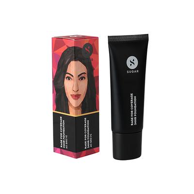 SUGAR Cosmetics Rage For Coverage 24Hr Foundation - 40 Breve 25ml - Foundation