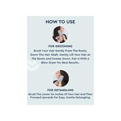 Gubb Paddle Hair Brush (Serenity) Gb-Lh-004 1's - Hair Brushes