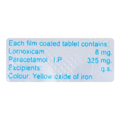 LOXISTAL P Tablet 10's - Pain relief-Nsa
