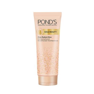 Pond's Gold Beauty Gold Cleansing Face Wash, Luminous Glow 50 gm - Face Wash & Cleansers