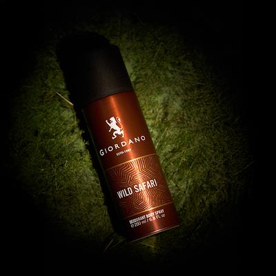 Giordano Wild Safari Deodorant Spray 200 ml - Men Deodorants/Roll-Ons