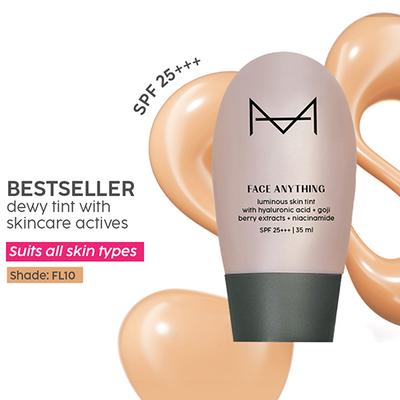 House Of Makeup Face Anything Luminous Skin Tint For Glass Skin - Fair-To-Light Skin Tone (FL-10) 35 ml - Bb & Cc Creams