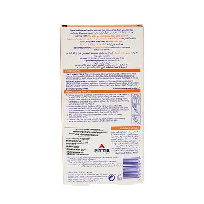 Nair Body Wax Strips - Milk & Honey 20's - Hair Removal Accessories