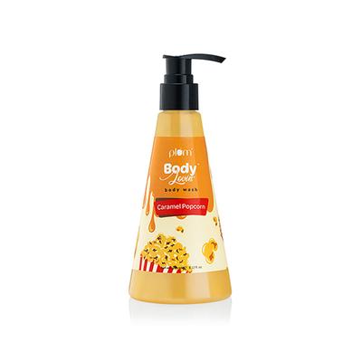 Plum BodyLovin' Caramel Popcorn Body Wash - Caramel Popcorn Fragrance 240 ml - Shower Gels & Body Wash