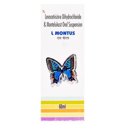 L MONTUS Oral Suspension 60ml - Allergies-Ant