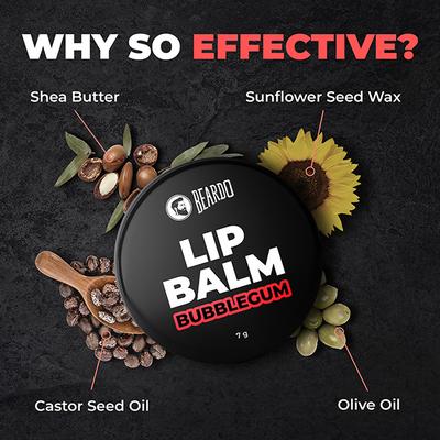 Beardo Lip Balm - Bubblegum 7 gm - Lip Balms