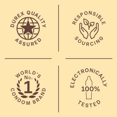 Durex Condoms - Real Feel 10's - Plain/Flavoured Condoms