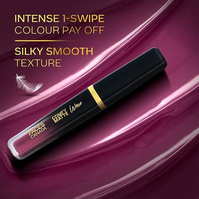 Faces Canada Comfy Matte Wow Liquid Lipstick - Orchid Opulence 10 3.8 ml - Liquid Lipsticks