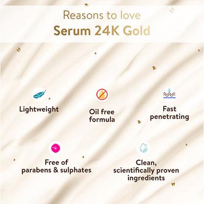 Belora Paris Serum 24k Gold Advanced ++ (Serum 24 Carats Avance) 30 ml - Face Gels