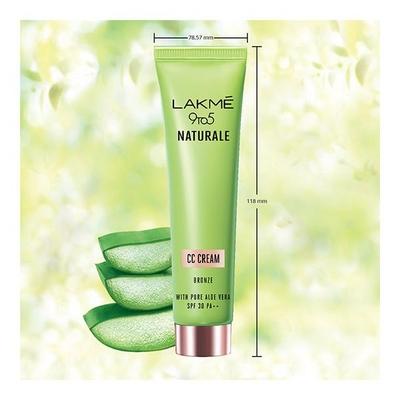 Lakme 9 to 5 Naturale CC Cream - Bronze 30 gm - Face Creams