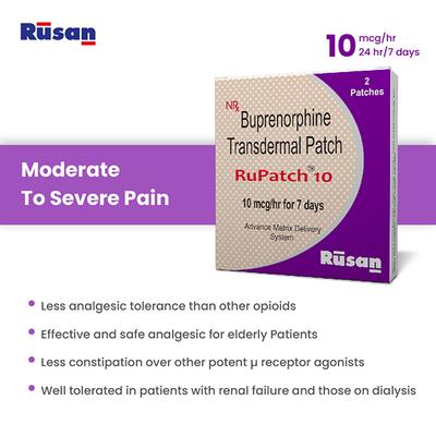 Rupatch 10MCG Patch 2'S - Pain relief-Ana