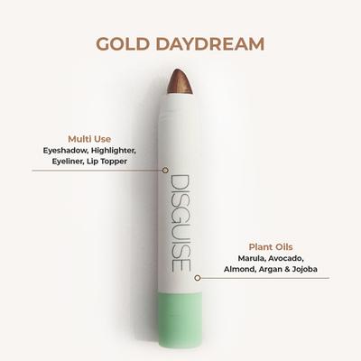 DISGUISE Velvet Glow Multisticks, Gold Daydream 62 3.2 gm - Highlighters & Illuminators