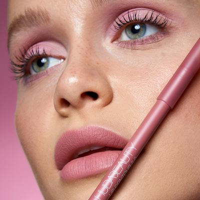 Huda Beauty Lip Contour 2.0 Automatic Matte Lip Pencil Muted Pink 0.5 gm - Lip Liners
