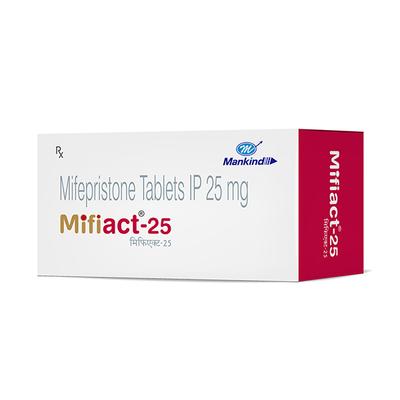 Mifiact 25mg Tablet 10'S - Uterus Conditions-Dut