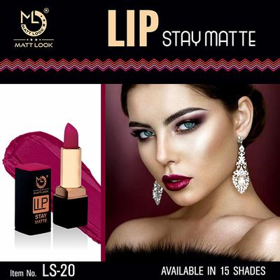 Matt Look Stay Matte Lipstick, Fusion-Pink 3.5 gm - Lipsticks