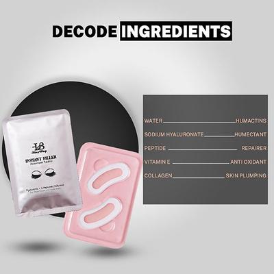 House of Beauty Instant Filler Hyaluronic Undereye Patches For Dark Circles & Plumping (2 Pairs) 2's - Dark Circle & Wrinkle Busters