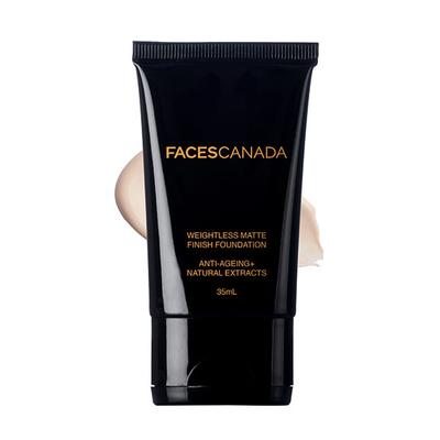 Faces Canada Weightless Matte Finish Foundation Ivory 01 35 Ml - Foundation