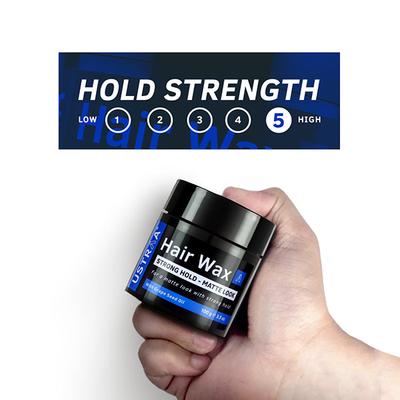 Ustraa Strong Hold Hair Wax - Matte Look 100 gm - Hair Gels & Waxes