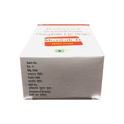 MOXITAK D BKC Free Eye Drops 10ml - Eye Infections-Eaa