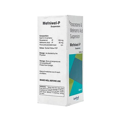 MEFNIWEL P Suspension 60ml - Pain relief-Nsa