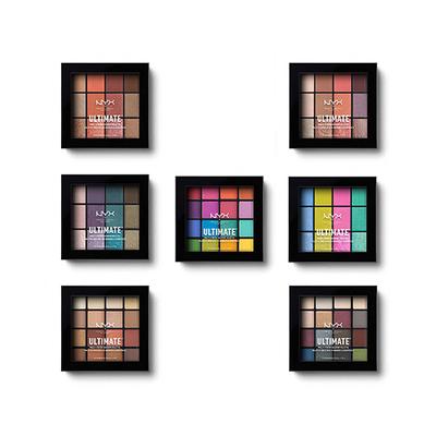 Nyx Professional Makeup Ultimate Shadow Palette - Warm Neutrals 13.28 gm - Eyeshadow, Bases & Primers