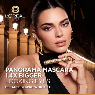 Loreal Paris Voluminous Panorama Waterproof Mascara Volumizing, Clump Free, Smudge Free 9.4 ml - Mascaras