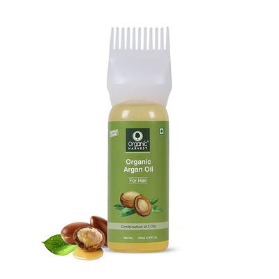 Organic Harvest Cold Pressed Pure Argan Oil 150 ml - Hair Oils