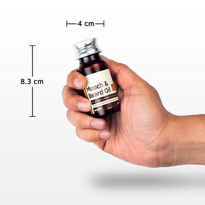Ustraa Mooch & Beard Oil - Woody (Pack of 2 x 35 ml) - Beard Oil