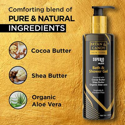 Bryan & Candy Superio Shower Gel 300 ml - Shower Gels & Body Wash