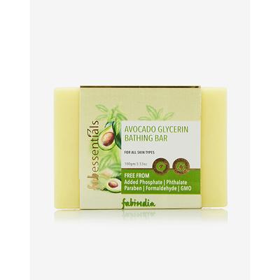 Fabessentials Avocado Glycerin Bathing Bar 100 gm - Soaps