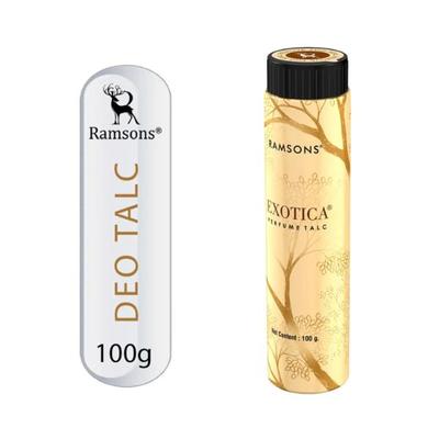Ramsons Exotica Perfum Talc 100 gm - Perfumes (Edt/Edp)