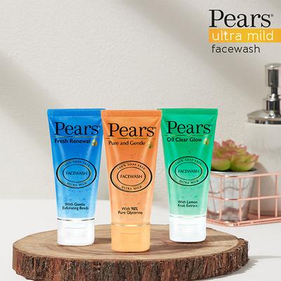Pears Pure And Gentle Daily Cleansing Facewash 150 gm - Face Moisturizers