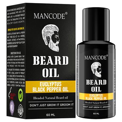 Mancode Beard Oil -Eucalyptus & Black Pepper 60 ml - Beard Oil