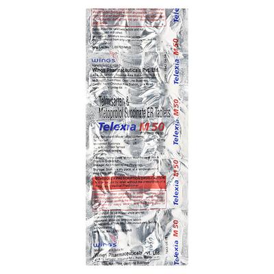 TELEXIA M 50 Tablet 10's - Hypertension-Ang