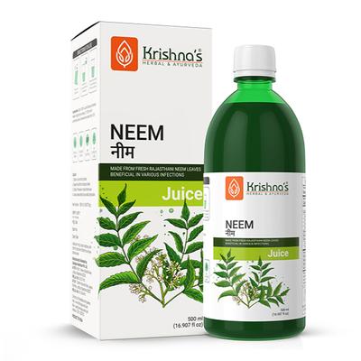Krishna's Herbal & Ayurveda Neem Juice 500 ml - Ayurvedic Juices
