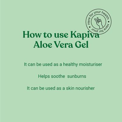 Kapiva Pure Aloe Vera Hydrating Gel 500 gm - Face Gels