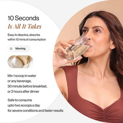 Beautywise Advanced Collagen Peptides (Unflovoured) 200 gm - Multi-Vitamins