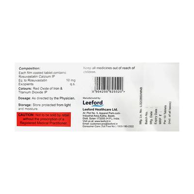 VASOHART 10 Tablet 10's - High Cholesterol-Dys
