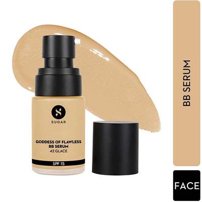Sugar Cosmetics Goddess Of Flawless Bb Serum - 42 Glace 25 ml - Bb & Cc Creams